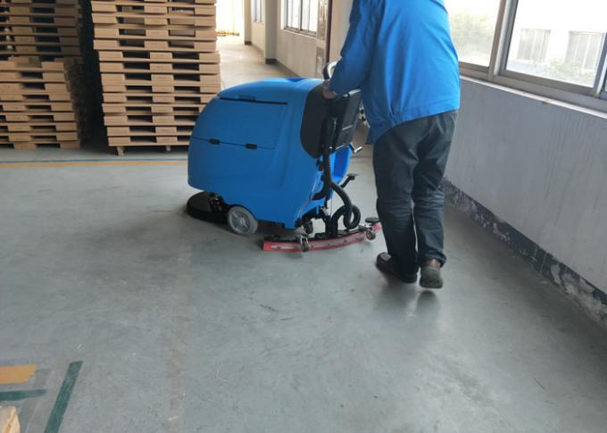 Impianto di lavaggio blu del pavimento della batteria di colore/in pieno attrezzature per la pulizia automatiche dal pavimento 0