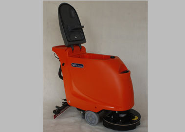 Macchine industriali di pulizia del pavimento di anti impatto arancio con la spazzola a 18-20 pollici