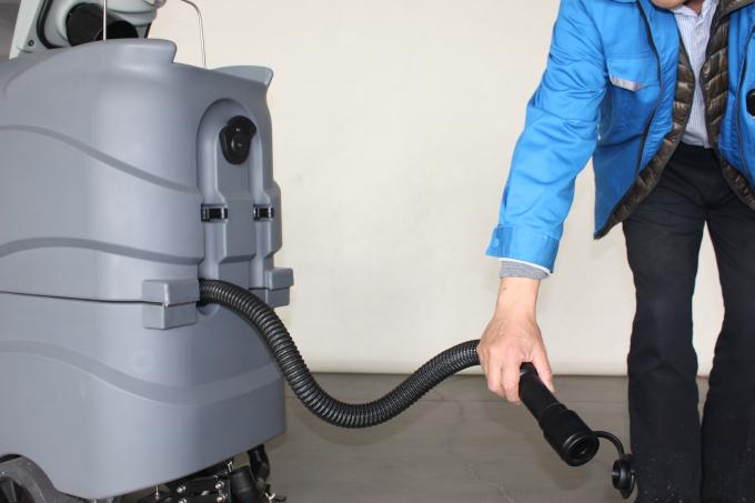 macchine di sfregatura del pavimento industriale del motore di aspirazione 500W, pulizia dura del pavimento 0