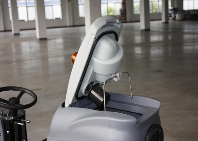 Giro di Dycon sulla macchina commerciale del pulitore del pavimento con la piattaforma e la tornitura flessibile 0