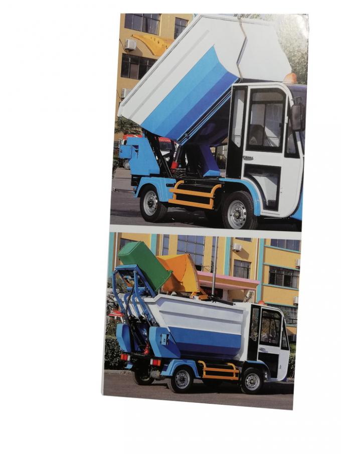 Camion di immondizia elettrico del veicolo a quattro ruote/camion residui elettrici grande capacità 0