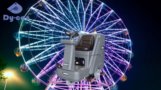 Lavasciuga pavimenti industriale Dycon D8 Pro - 3850 mq/ora, serbatoio da 140L